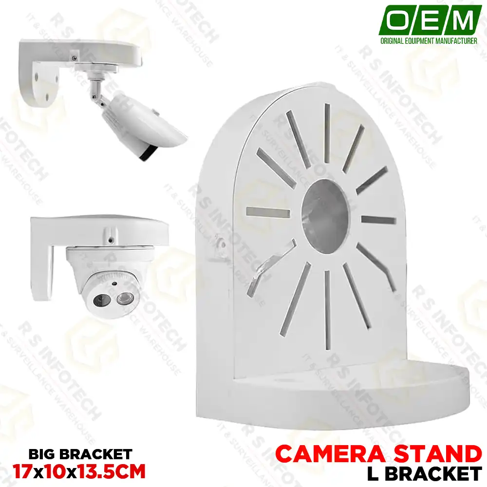 BIG PLASTIC HEMISPHERE WALL MOUNT BRACKET FOR CCTV CAMERA | 403 (17X10X13.5CM)