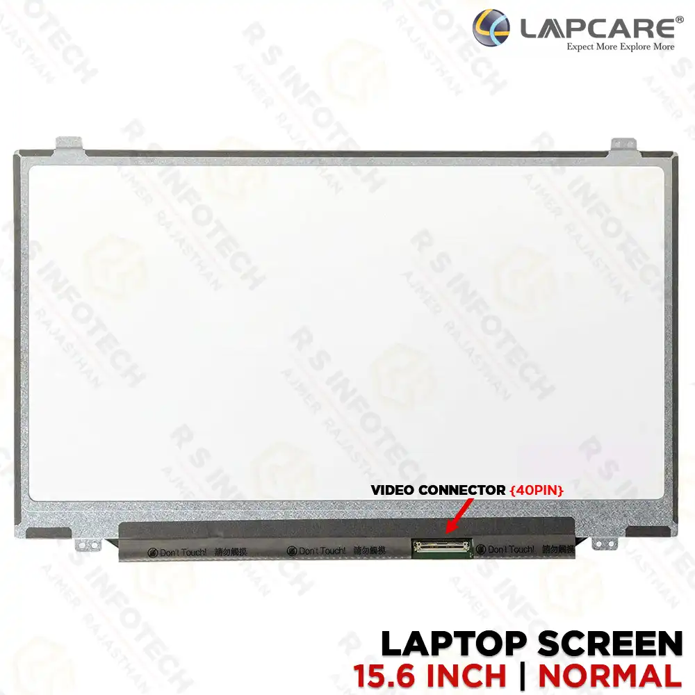 LAPCARE 15.6″ LAPTOP SCREEN | 40-PIN NORMAL COMPATIBLE PANEL