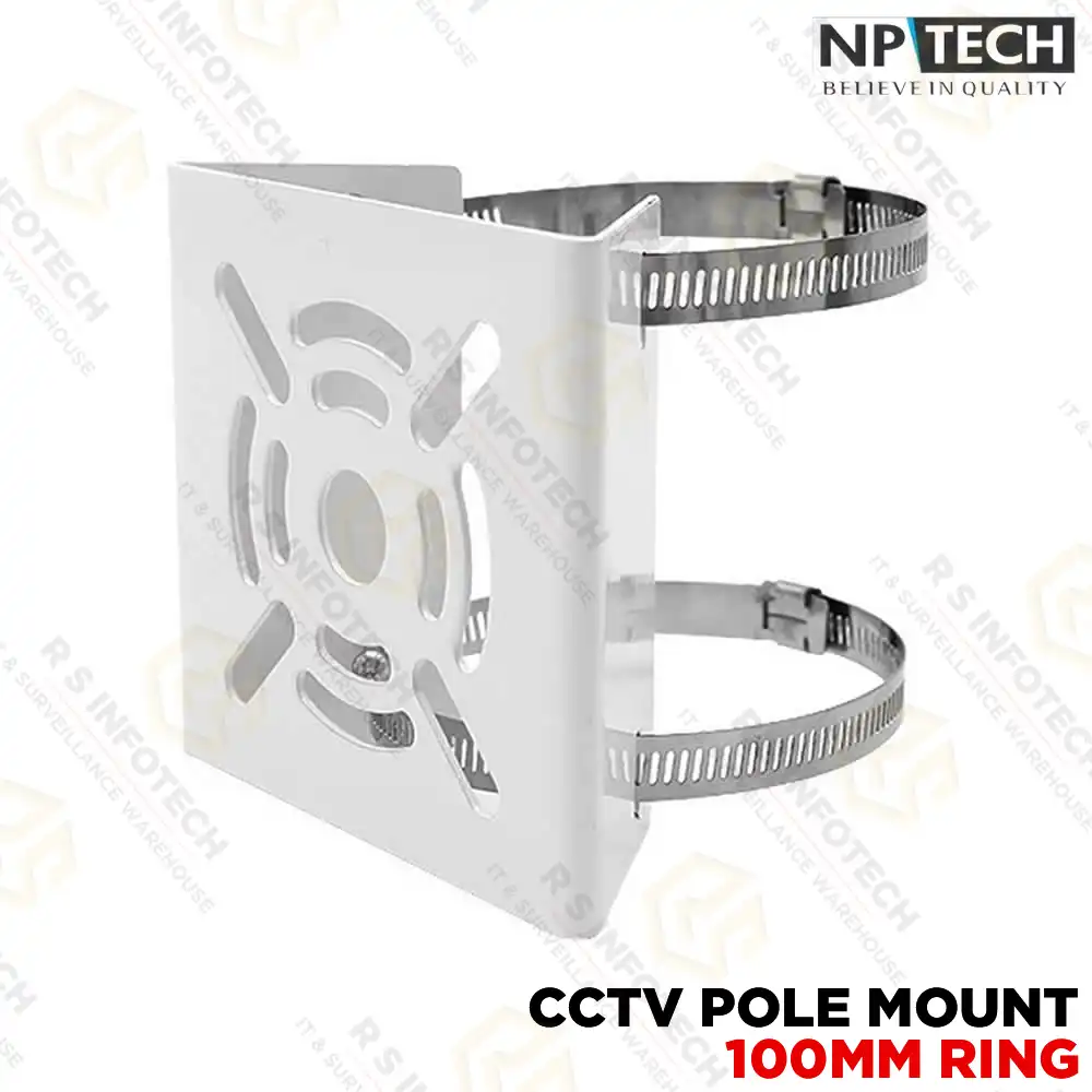 NPTECH CCTV POLE MOUNT STAND 100MM