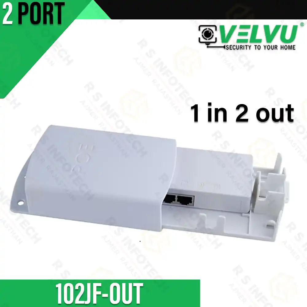2-PORT POE EXTENDER 102JF-OUT (ADAPTER NOT REQUIRED)
