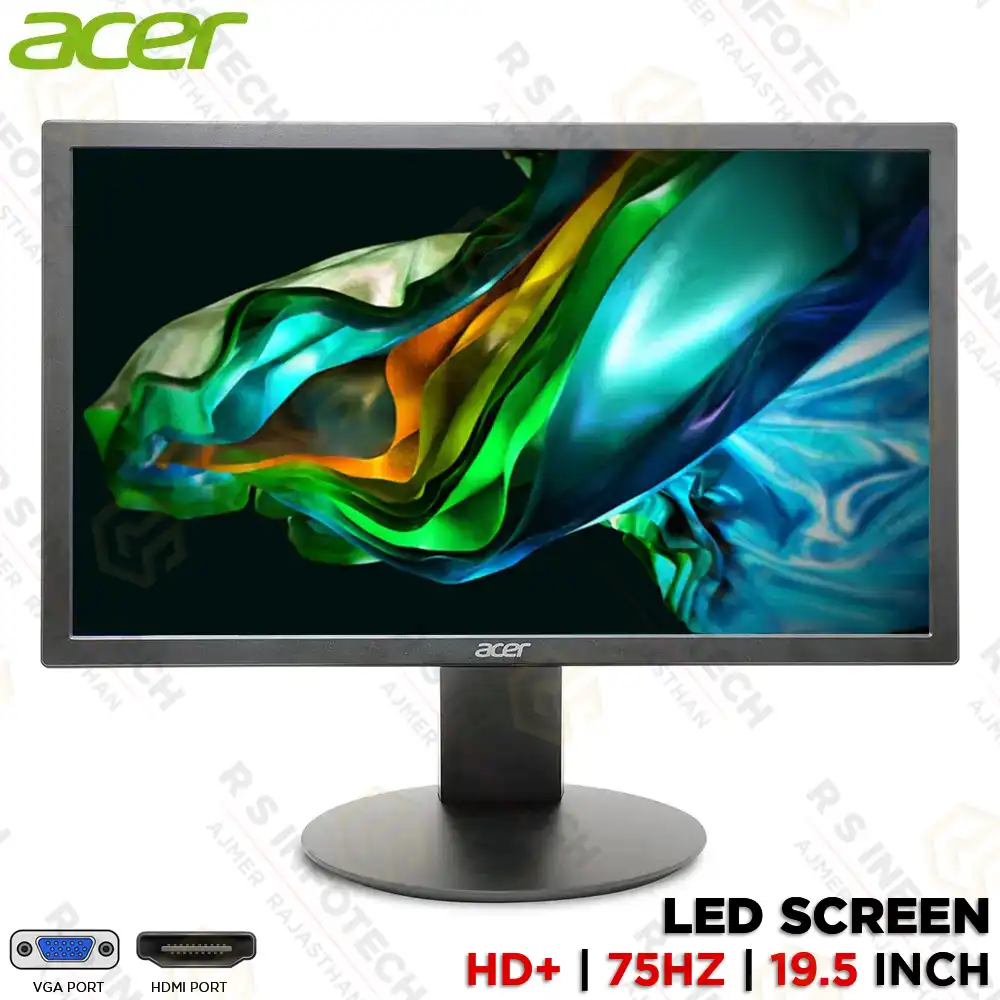 ACER SA222Q 21.5 INCH FULL HD IPS 75HZ LED MONITOR | DISPLAY | HDMI VGA