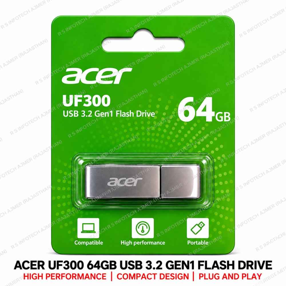 ACER UF300 3.2 64GB PEN DRIVE (5YEAR)