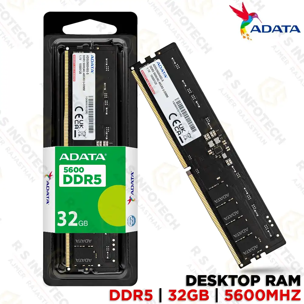 ADATA 32GB DDR5 5600MHZ DESKTOP RAM