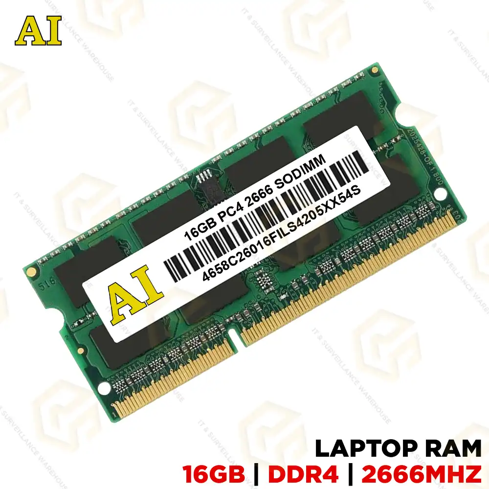 AI DDR4 16GB 2666MHZ LAPTOP RAM (3YEAR)