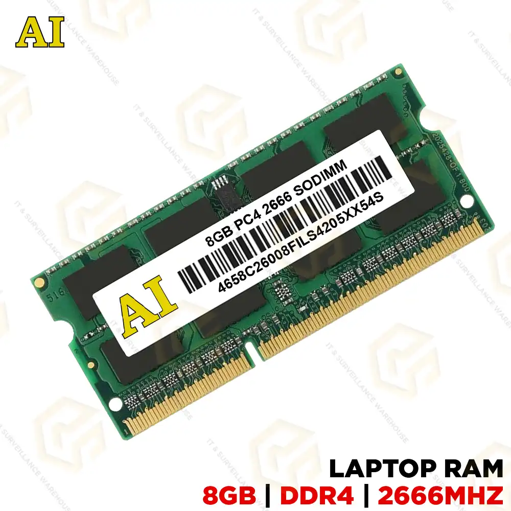 AI DDR4 8GB 2666MHZ LAPTOP RAM (3YEAR)