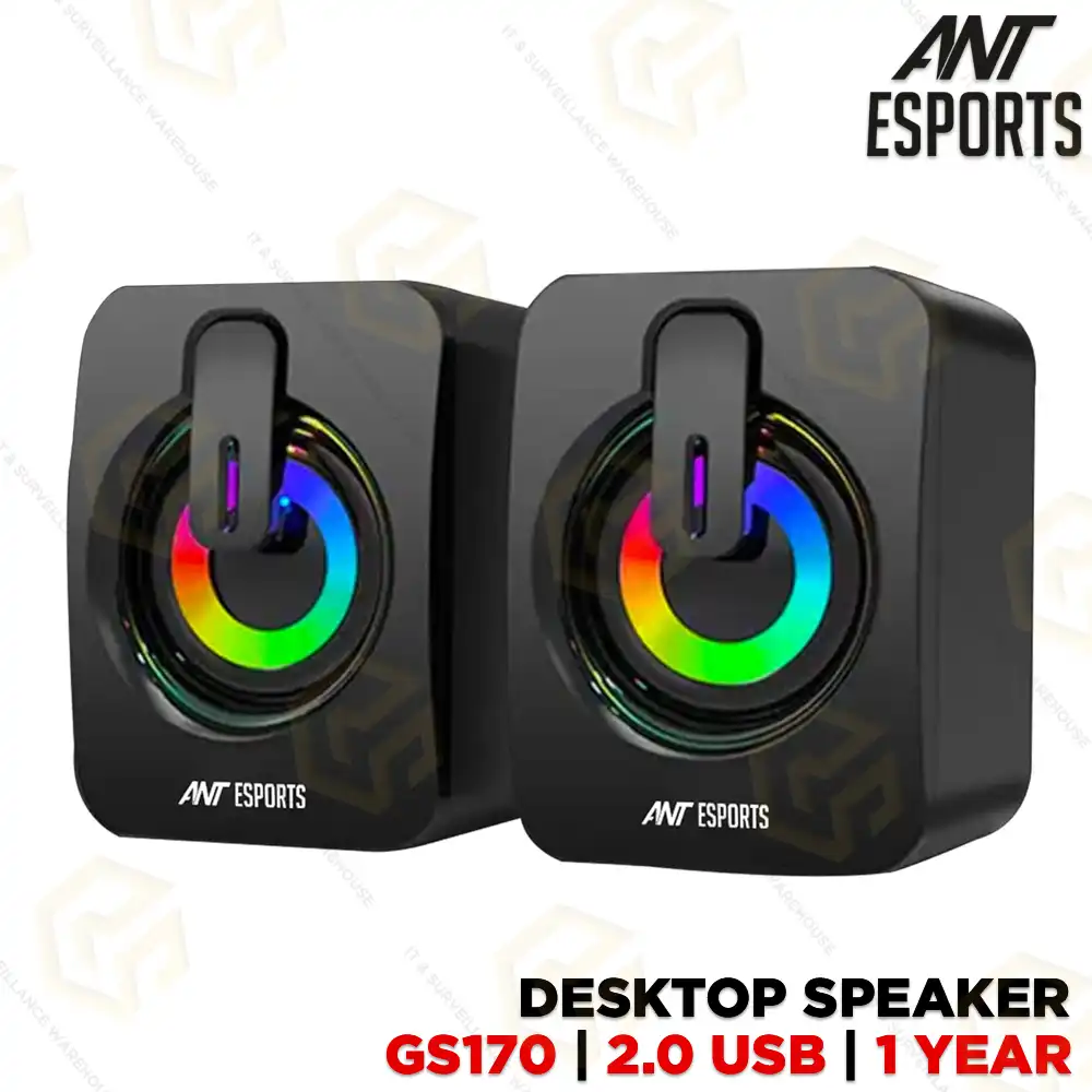ANT ESPORT GS170 2.0 USB SPEAKERS