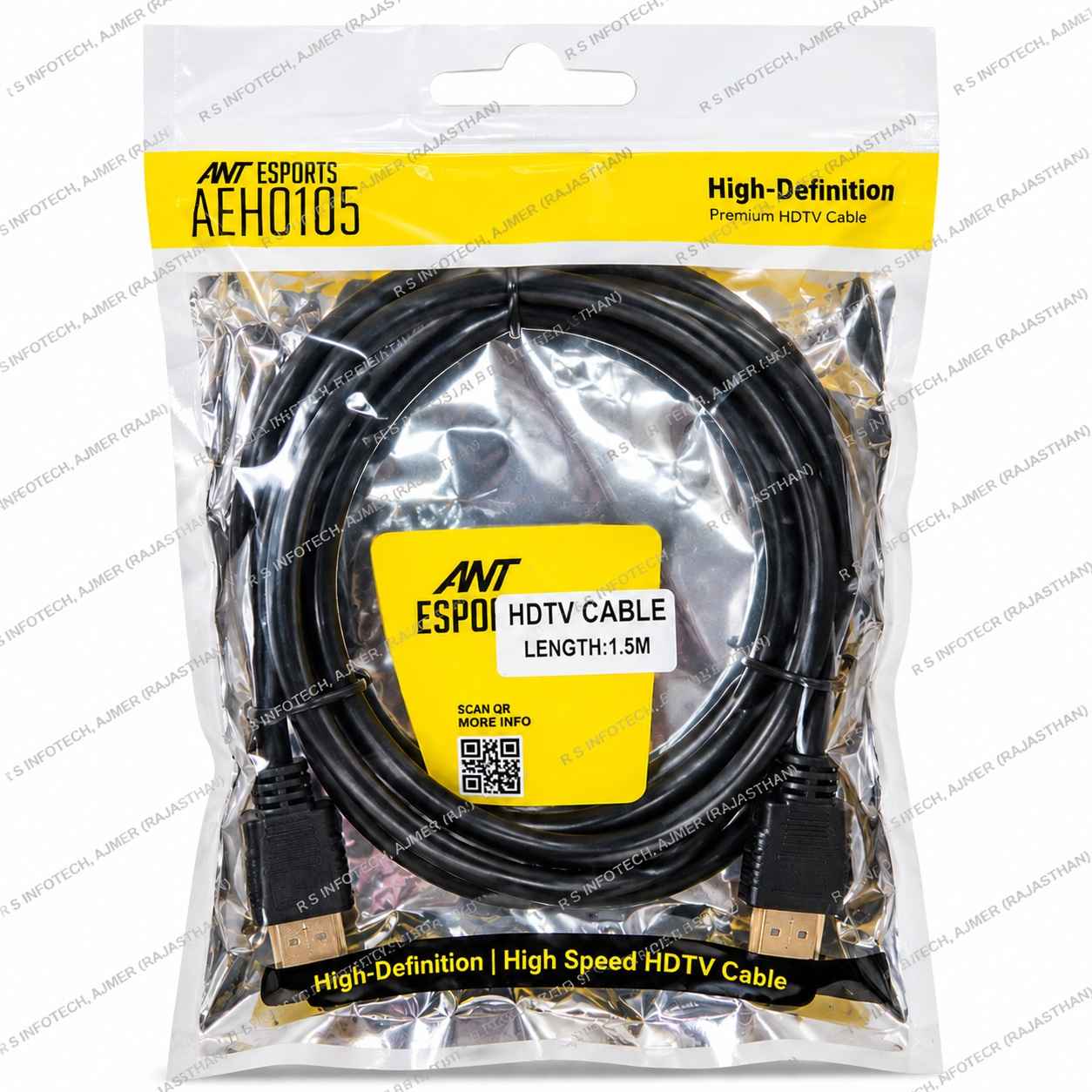 ANT ESPORTS AEH0105 1.5MTR 2.0 HDMI CABLE