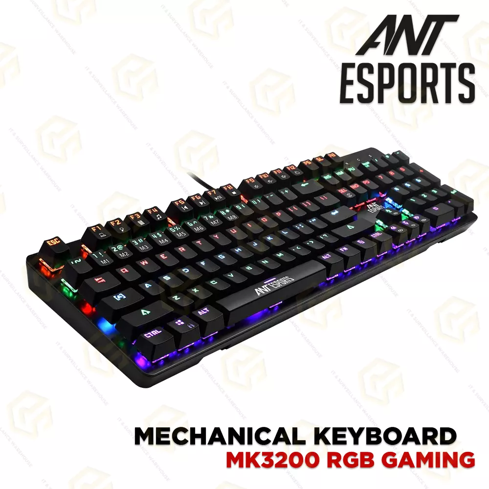 ANT ESPORTS MK3200 V2 WIRED MECHANICAL KEYBOARD (1YEAR)