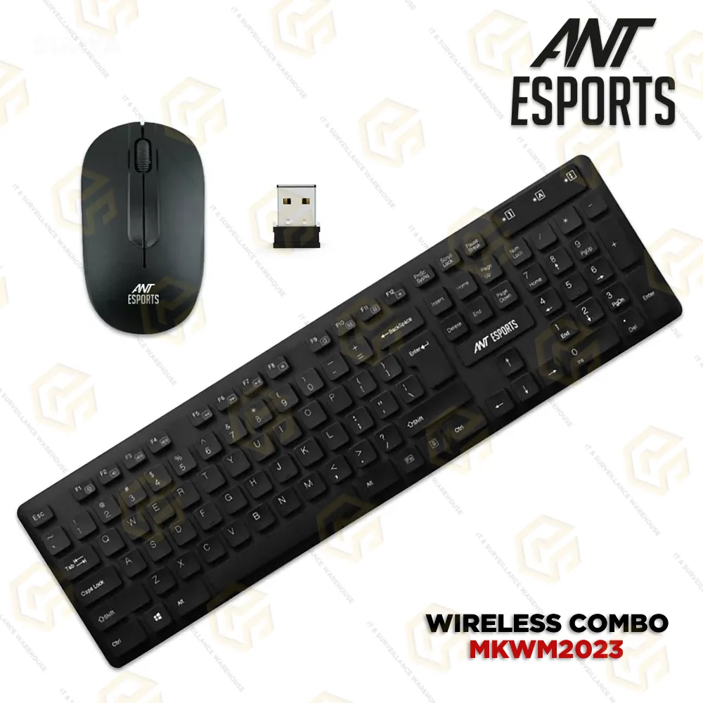 ANT ESPORTS MKWM2023 WIRELESS KEYBOARD COMBO