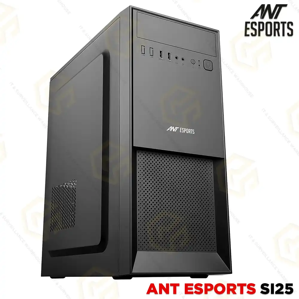 ANT ESPORTS SI25 MID-TOWER CABINET (BLACK)