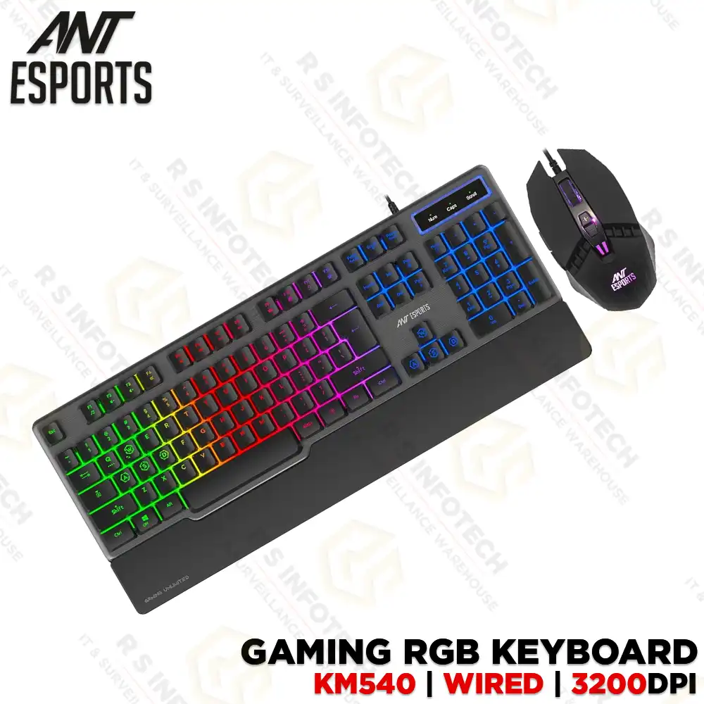 ANT ESPORTS WIRED ESPORTS GAMING COMBO KM540 (1YEAR)