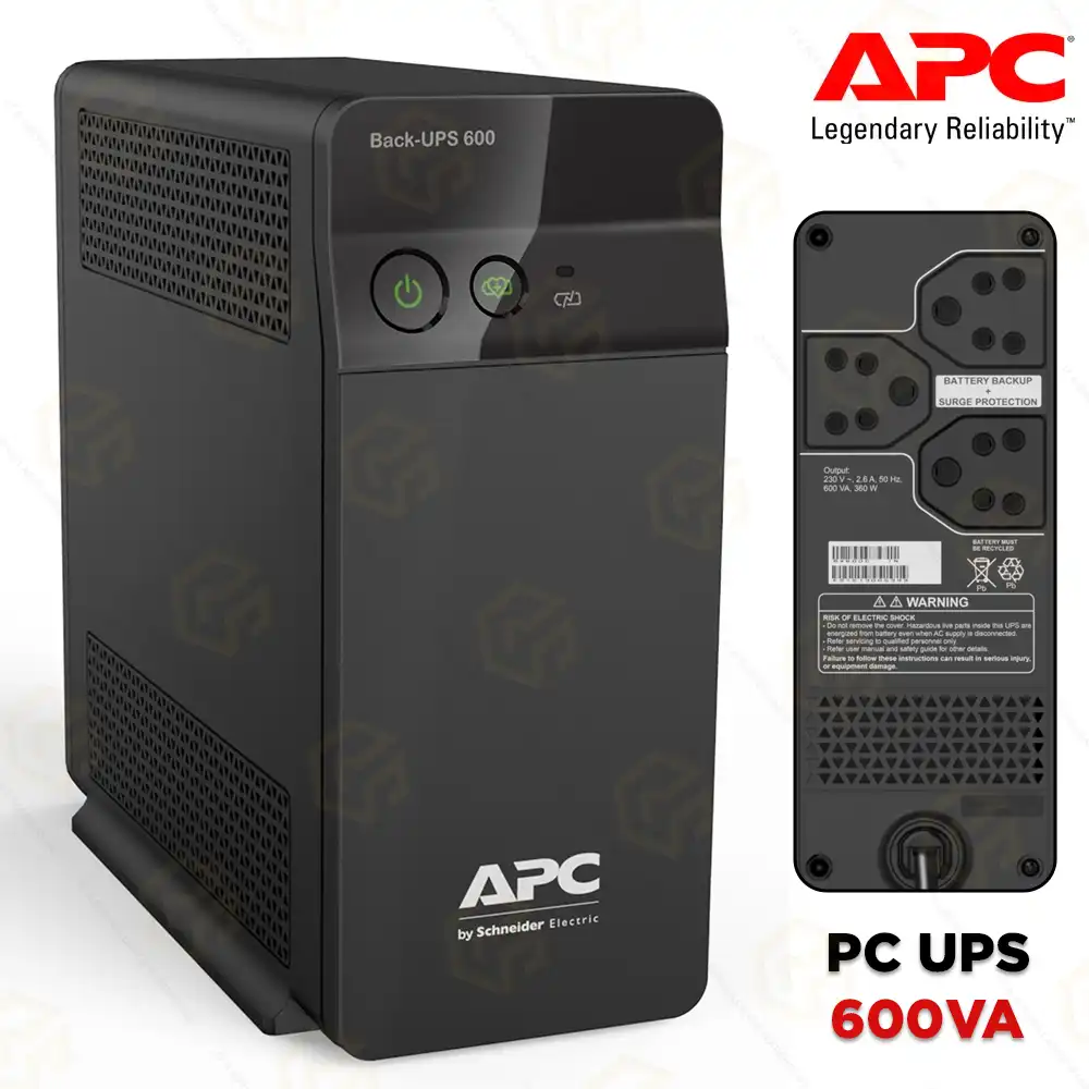 APC 600VA SINGLE BATTERY UPS