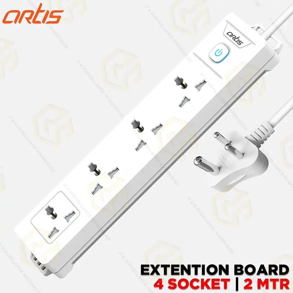 ARTIS SPIKE 4 SOCKET AR-4SS WHITE (3YR)