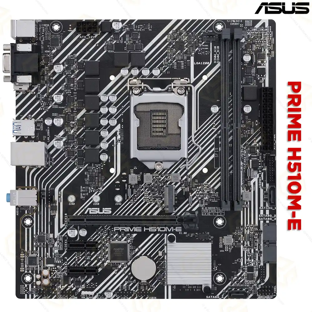 ASUS H510M-E DDR4 MOTHERBOARD 10TH/ 11TH GEN | LGA1200 SOCKET