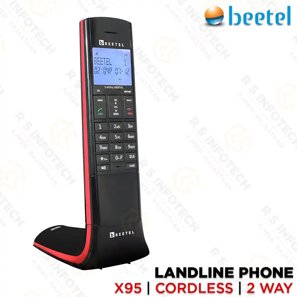 BEETEL X95 FLAGSHIP DESIGNER CORDLESS LANDLINE PHONE