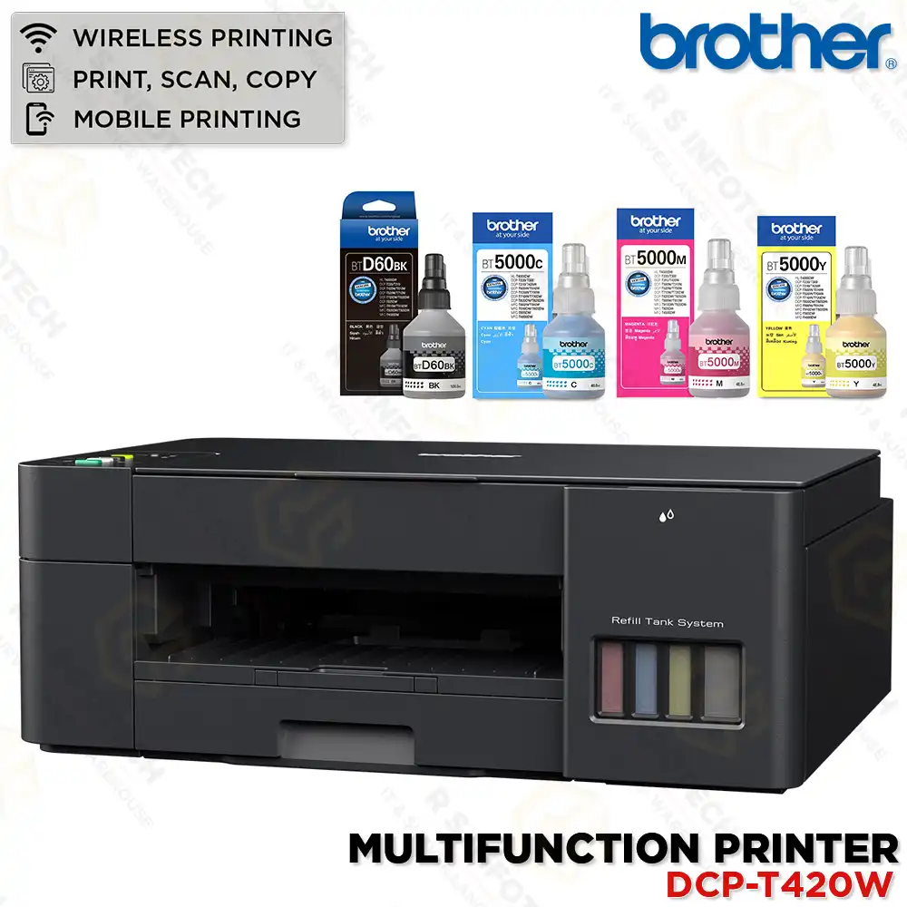 BROTHER DCP-T420W MULTI-FUNCTION WIFI COLOR PRINTER