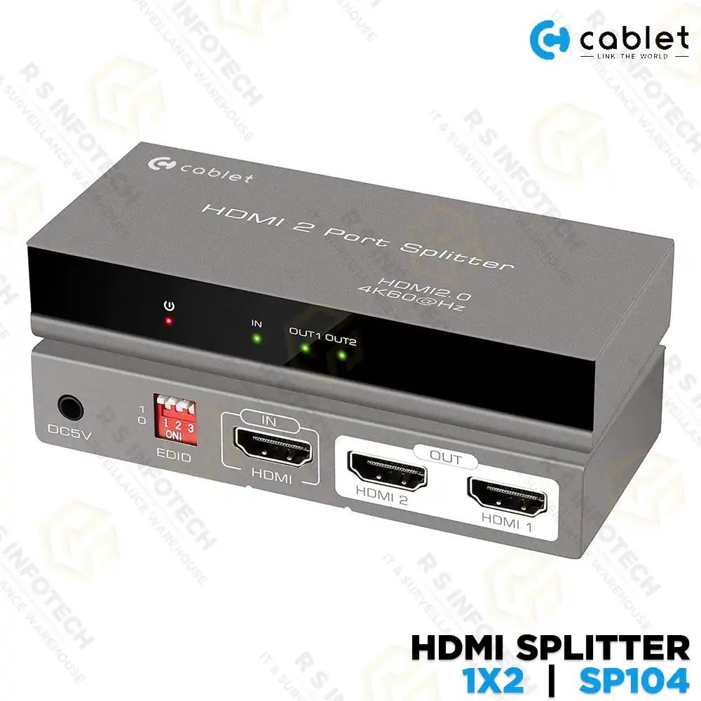 CABLET 2PORT 4K HDMI SPLITTER | 30HZ | SP102