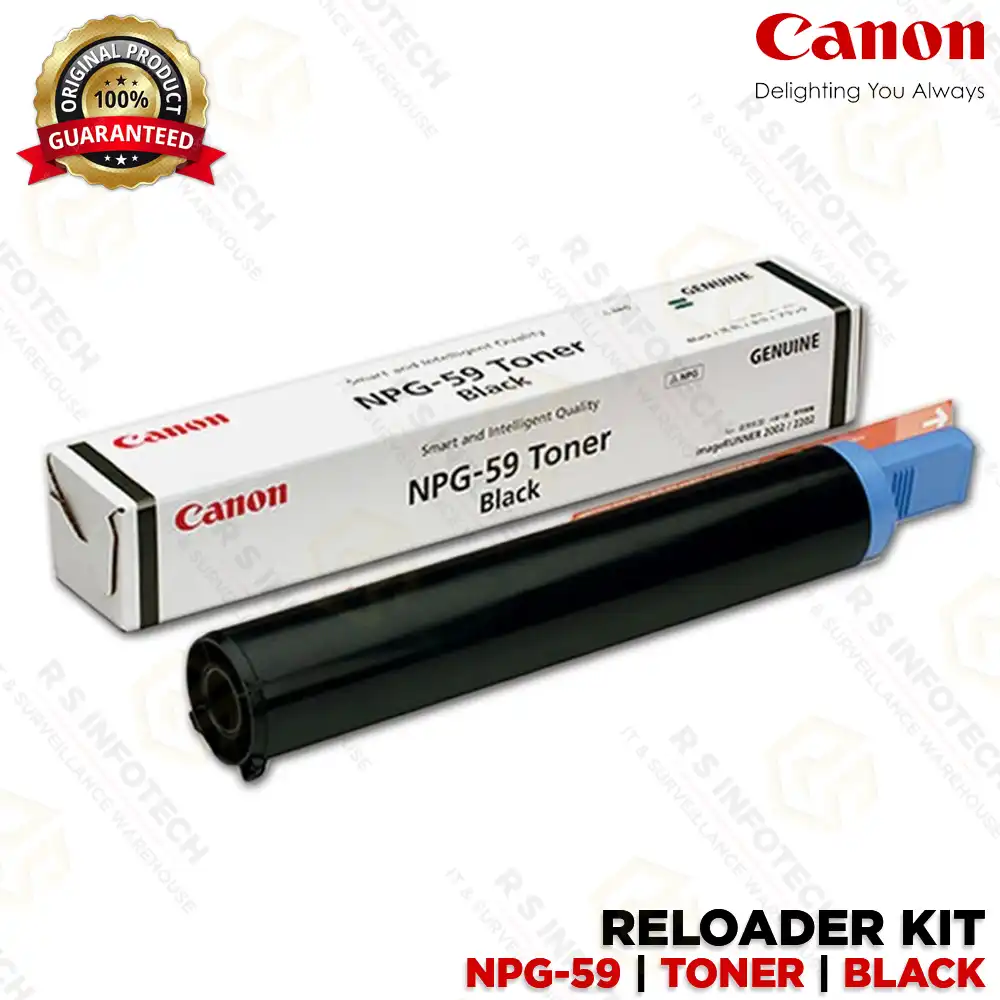 CANON NPG-59 TONER ORIGINAL BLACK RELOAD KIT