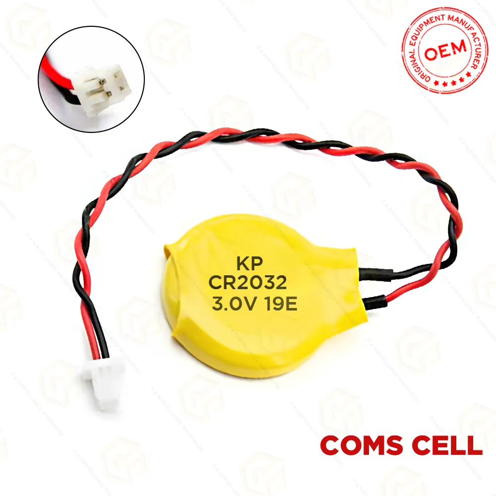 CMOS BATTERY FOR LAPTOP CR2032 2PINN