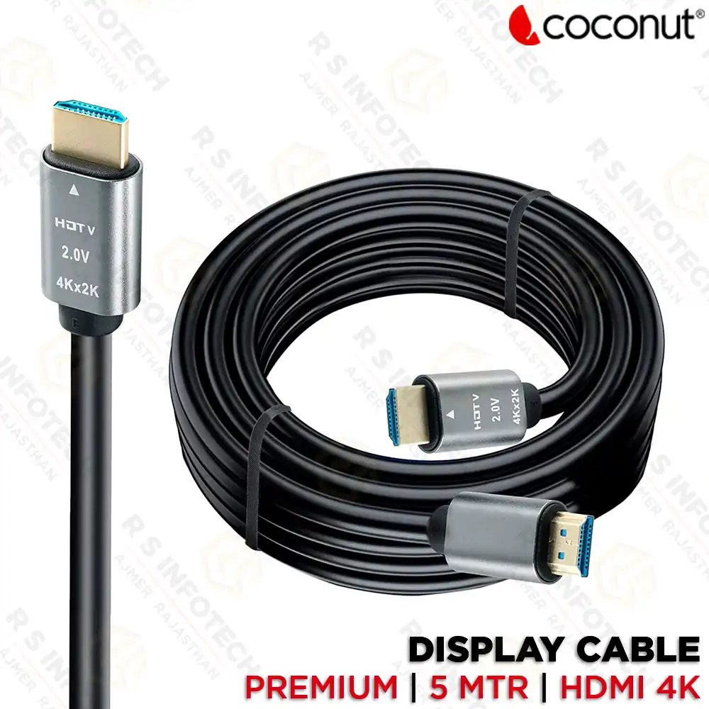 COCONUT 5 METER PREMIUM HDMI 4K CABLE