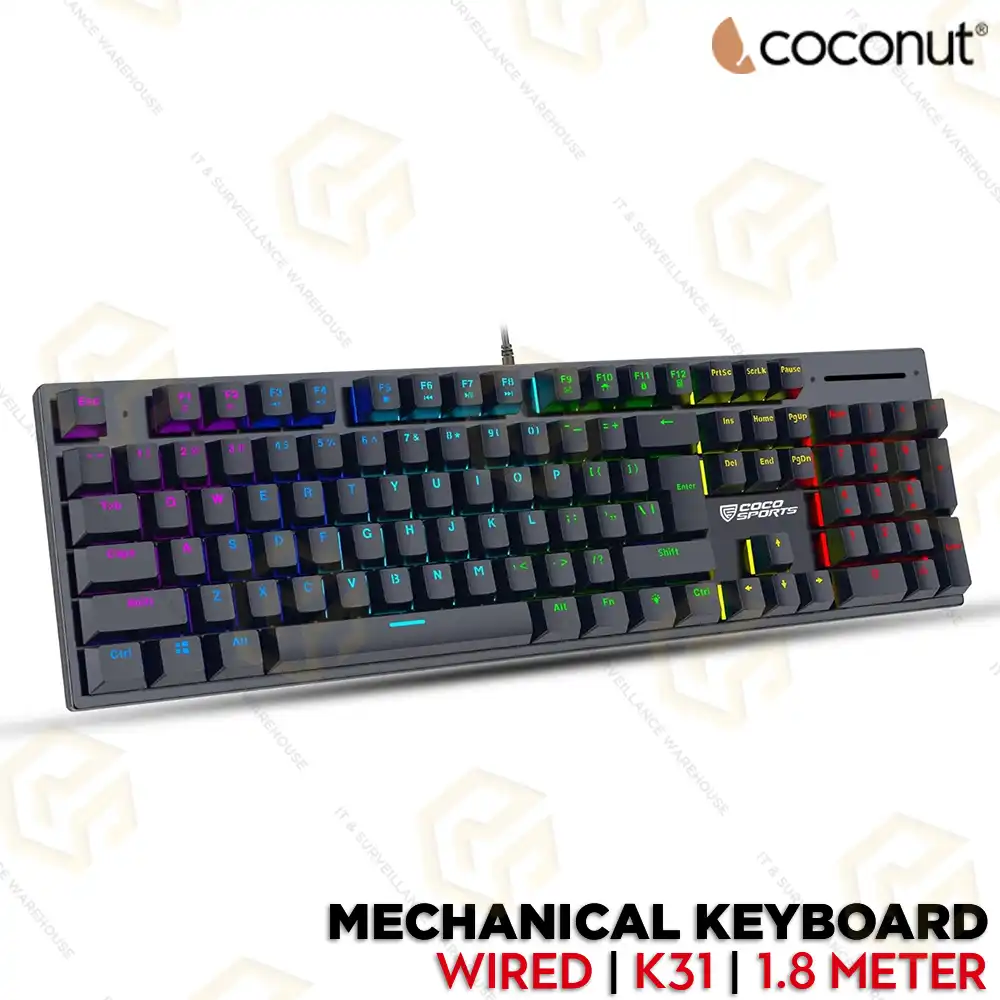 COCONUT MECHNICAL GAMING KEYBOARD K31