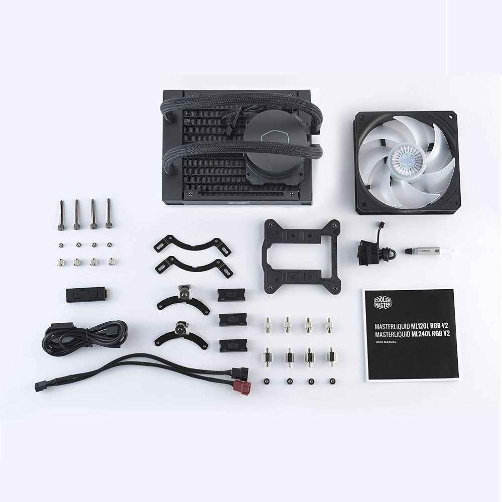 COOLER MASTER MASTERLIQUID ML120L V2 RGB LIQUID COOLER