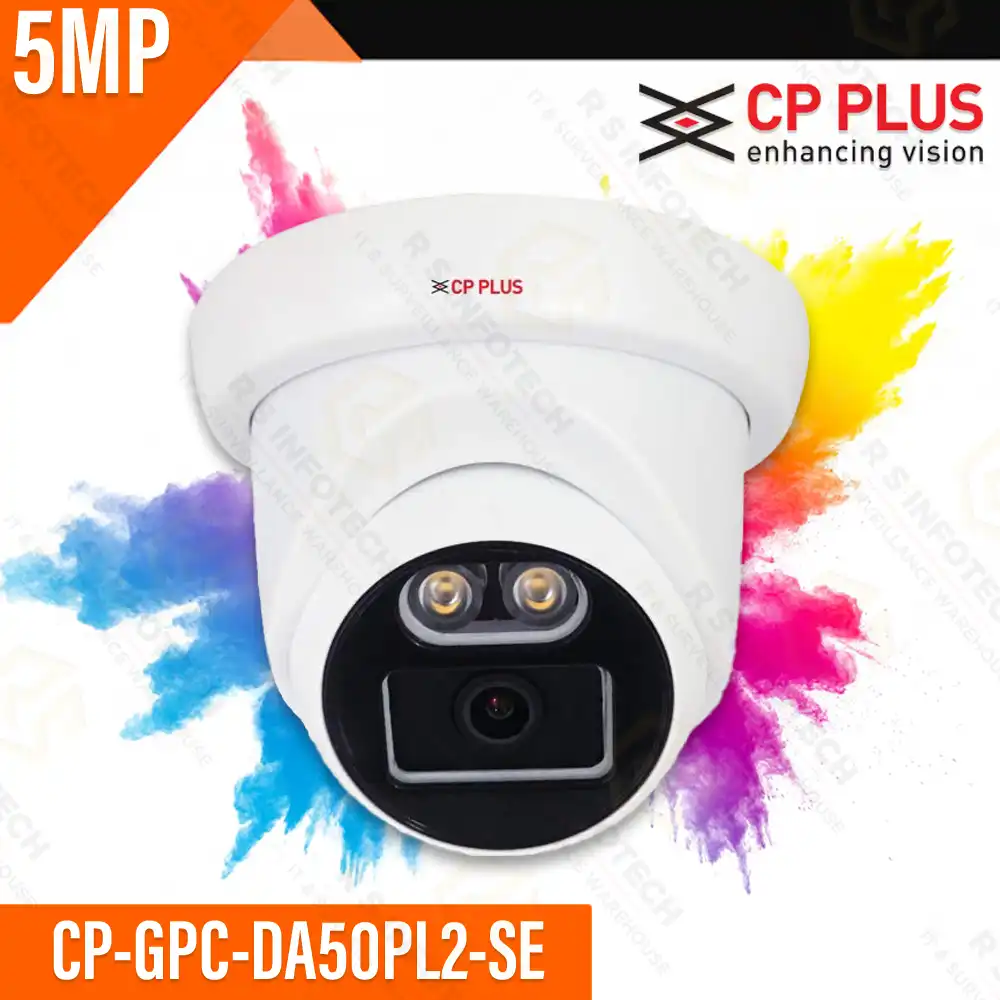 CP PLUS CP-GPC-DA50PL2-SE-0360 5MP HD DOME | COLOR