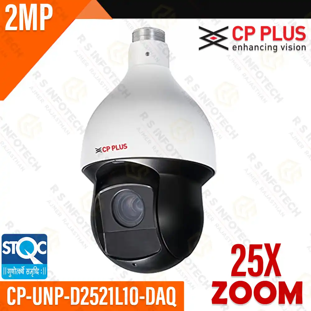 CP PLUS CP-UNP-D2521L10-DAQ 2MP PTZ IP DOME CAMERA WITH 25X ZOOM