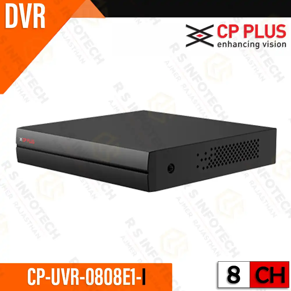 CP PLUS CP-UVR-0808E1-I 8CH DVR | 2 WAY AUDIO SUPPORT