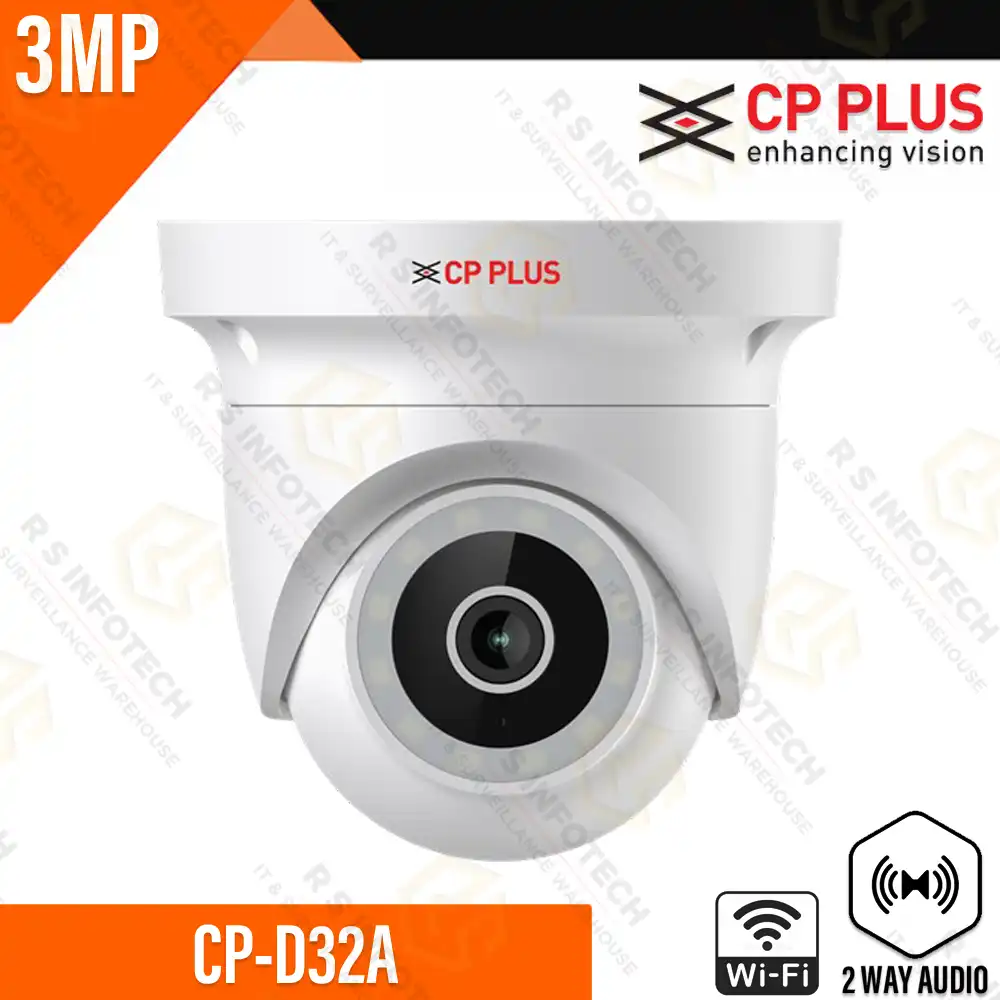 CP PLUS EZYKAM 3MP WIFI DOME CAMERA D32A