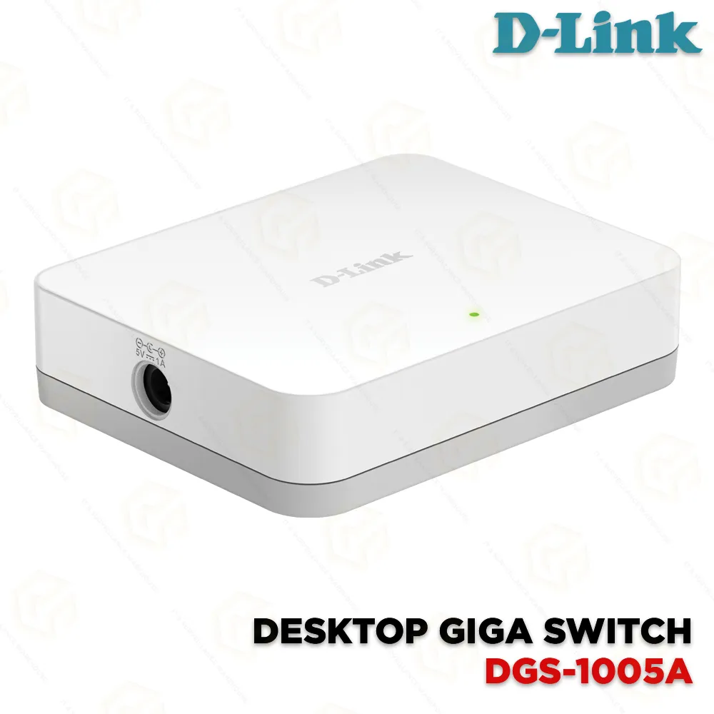 D-LINK DGS-1005 5 PORT 1000MBPS GIGABIT SWITCH (3YEAR)