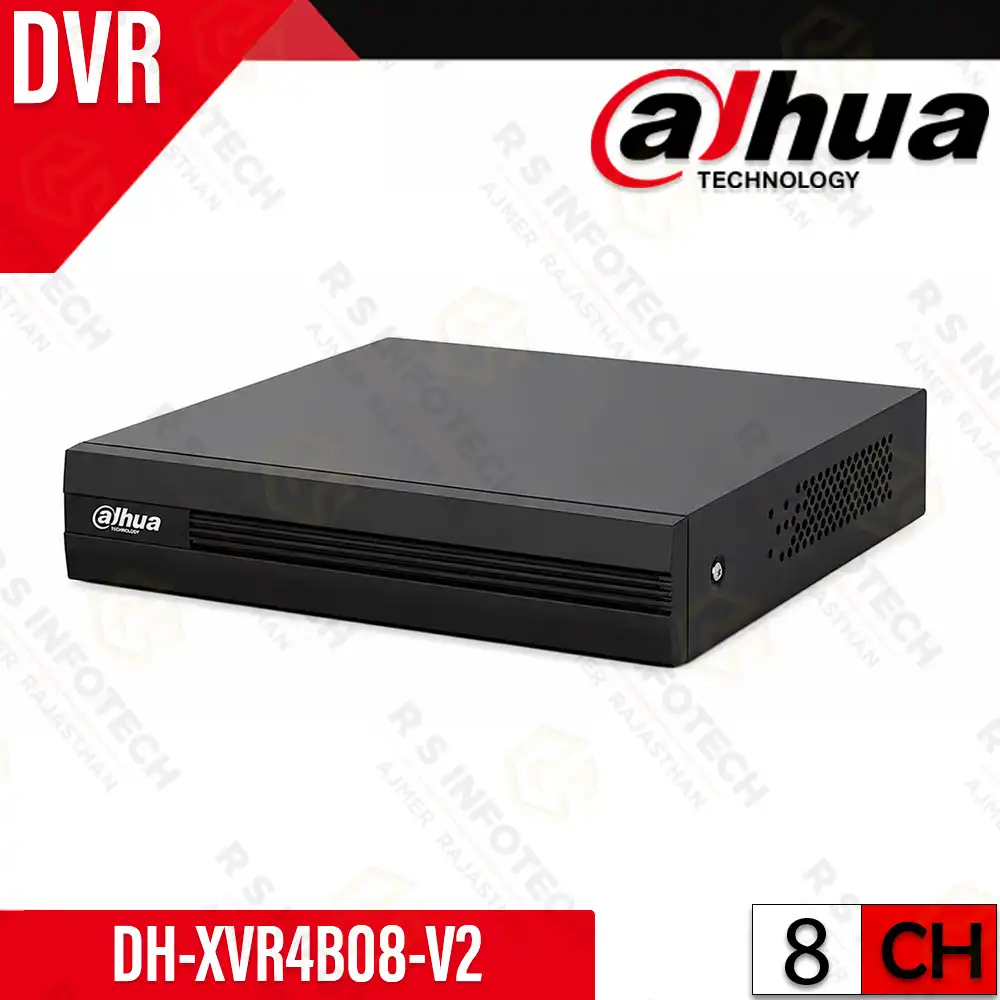 DAHUA COOPER SERIES DH-XVR4B08-V2 8CH PENTA-BRID DVR WITH H.265+ COMPRESSION
