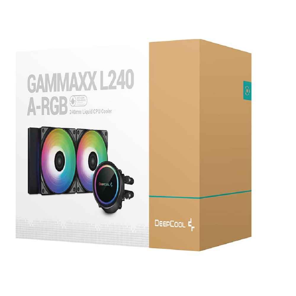 DEEPCOOL GAMMAXX L240 ARGB DUAL FAN LIQUID COOLER
