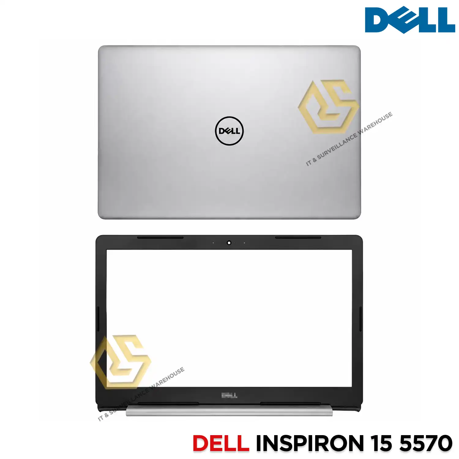 DELL INSPIRON 15 5570 P75F SILVER LCD BACK COVER PANEL 15.6 INCH DISPLAY