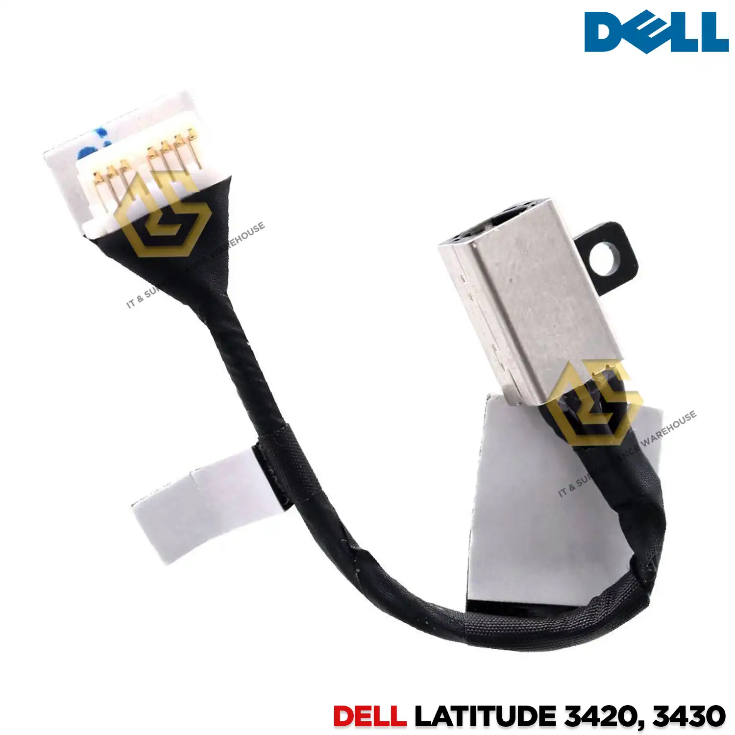 DELL LATITUDE 3420/3430/3520 DC JACK POWER INPUT WITH CABLE | CN-0HJW4D