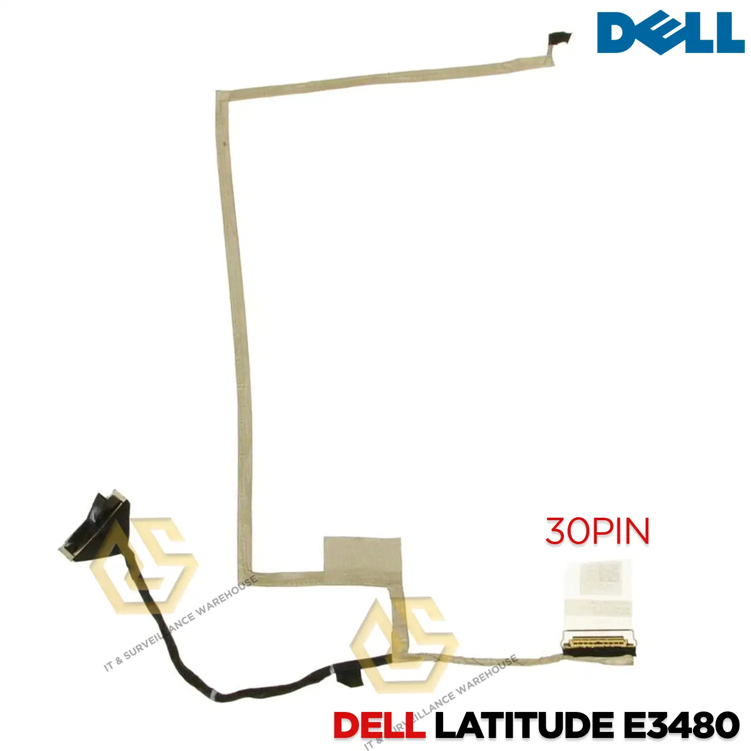 DISPLAY CABLE FOR DELL LATITUDE E3480 | 3480 | 0KX7PD |  30PIN