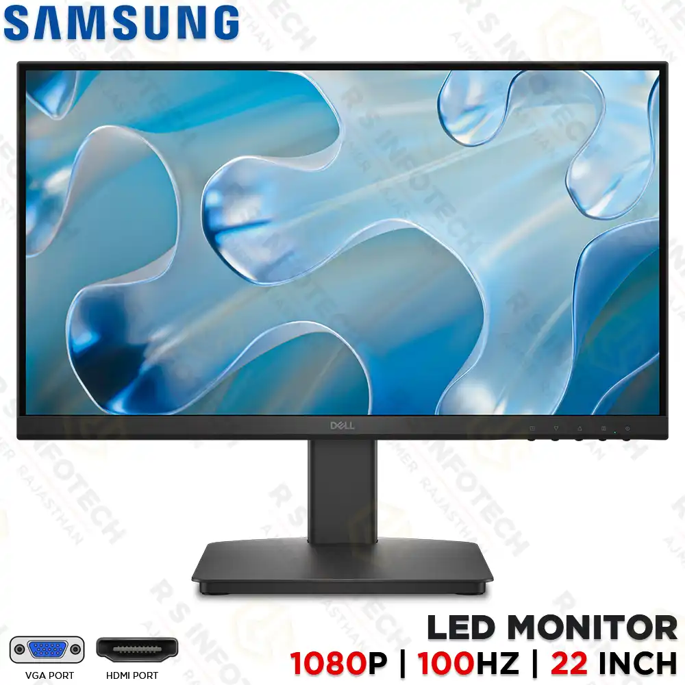 DELL SE2225HM 21.5" 100HZ FHD VA LED MONITOR WITH HDMI & VGA