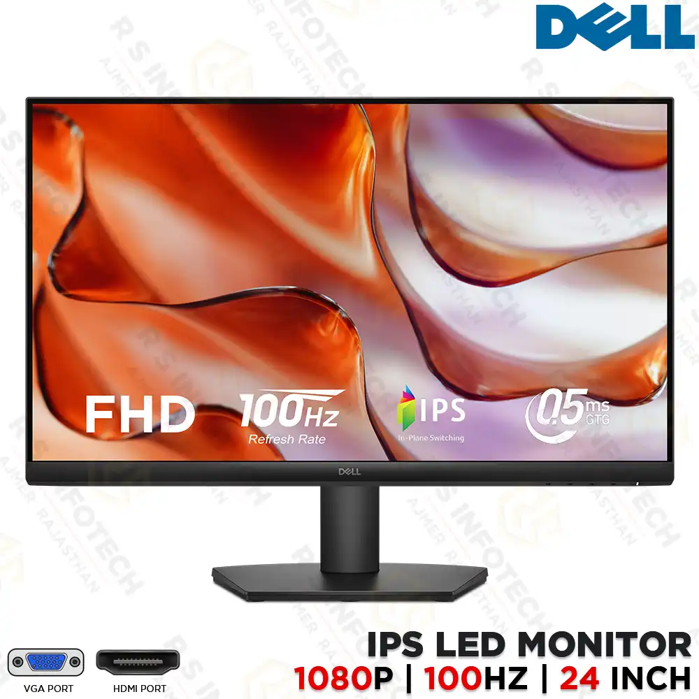 DELL SE2425HM 24 INCH FHD 100HZ IPS MONITOR | DISPLAY | HDMI VGA EYE COMFORT