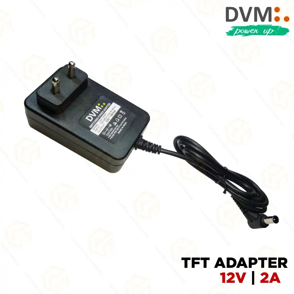 DVM TFT ADAPTOR 12V/2 AMP (FOR LG MONITORS)