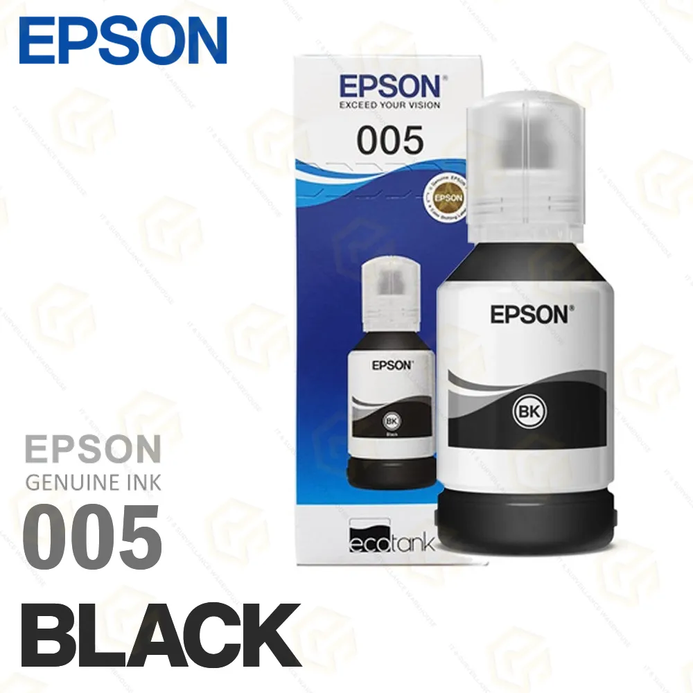 EPSON INK BOTTLE 005 BLACK 120ML (C13T03Q198)