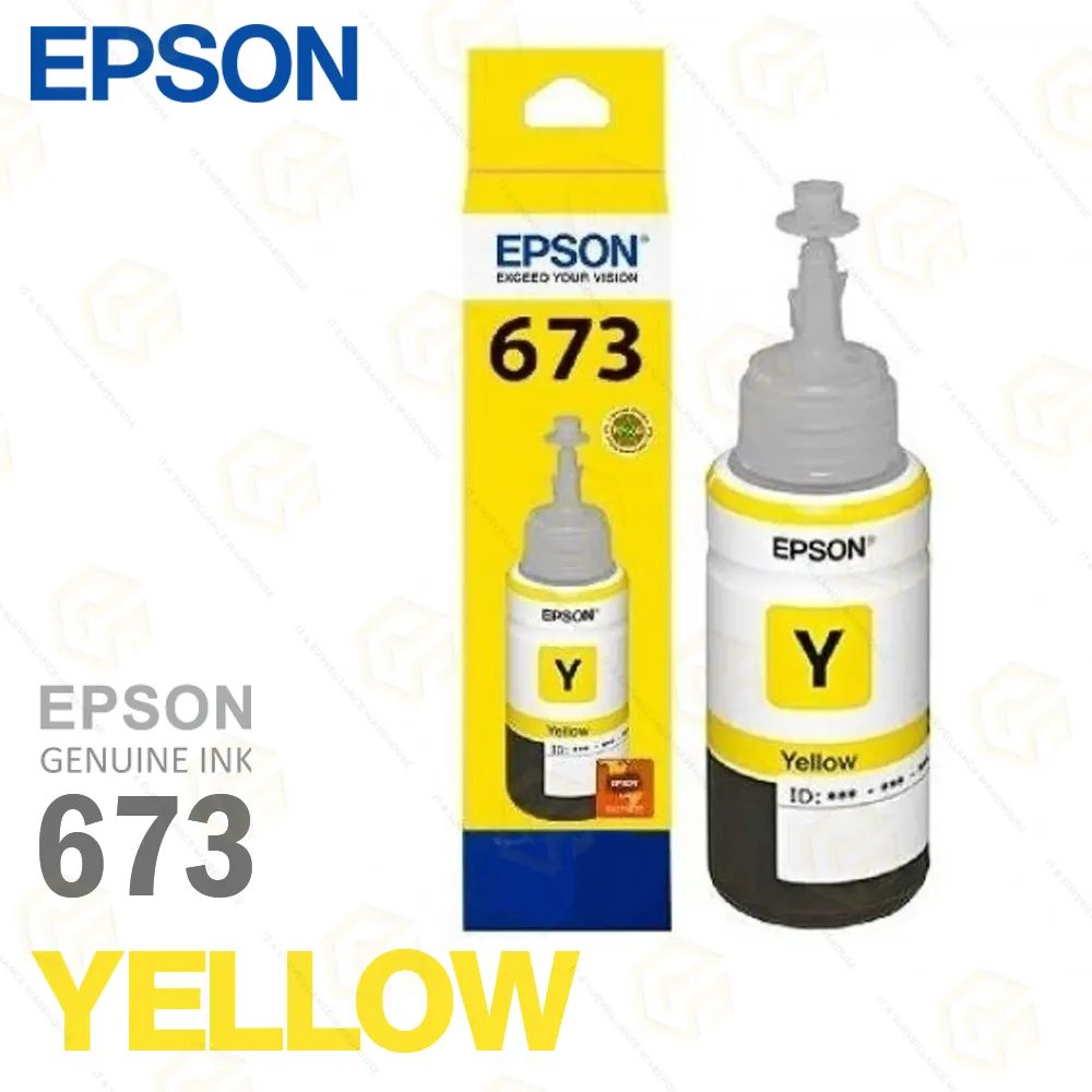 EPSON INK BOTTLE 673 YELLOW