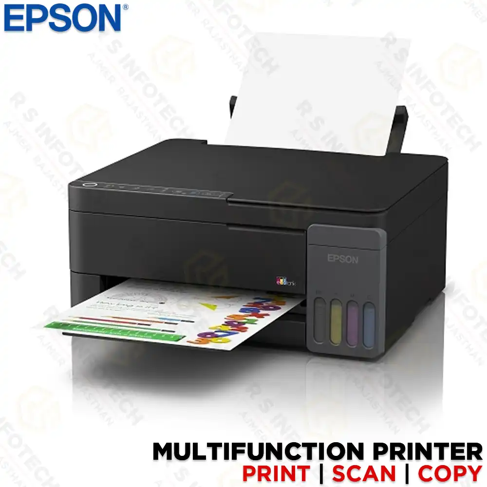 EPSON L3310 COLOR MULTIFUNCTION INK TANK PRINTER PRINT SCAN COPY