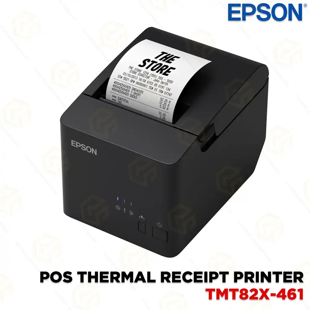 EPSON TMT82X-461 3" POS THERMAL RECEIPT USB + SERIAL PRINTER | 3 YEAR