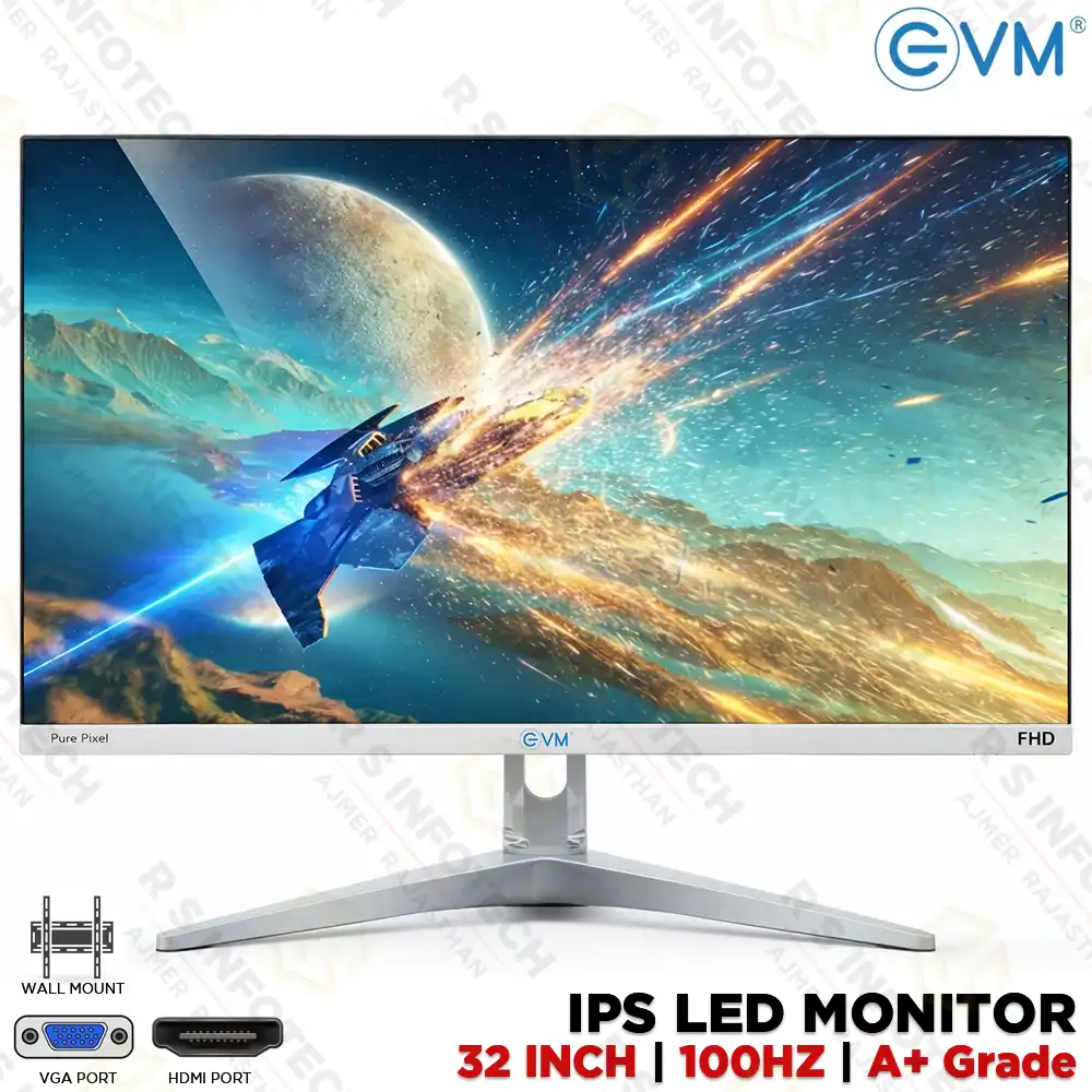 EVM 31.5" FULL HD FLAT MONITOR EVM 190 PLASMA LED | 100HZ | IN-BUILT SPEAKER
