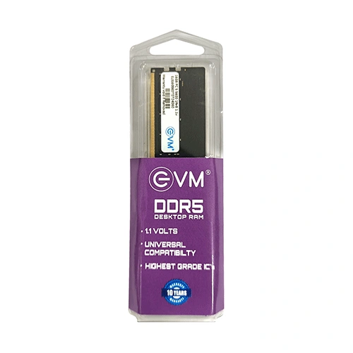 EVM DDR5 5600MHZ 8GB DESKTOP RAM (10 YEAR)