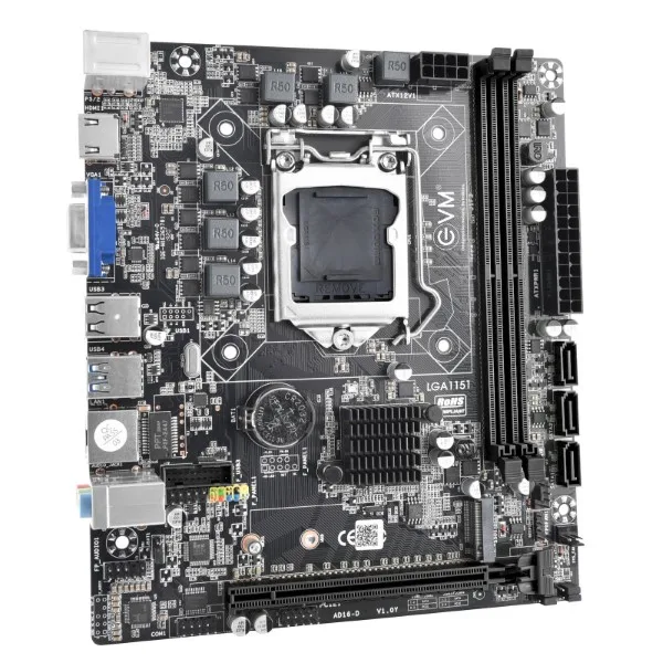 EVM H310 DDR4 NVME MOTHERBOARD (8 & 9TH GEN SUPPORT)