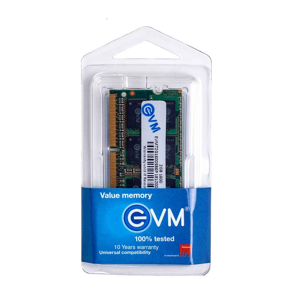 EVM LAPTOP DDR3 2GB RAM 1333MHZ (10YEAR)