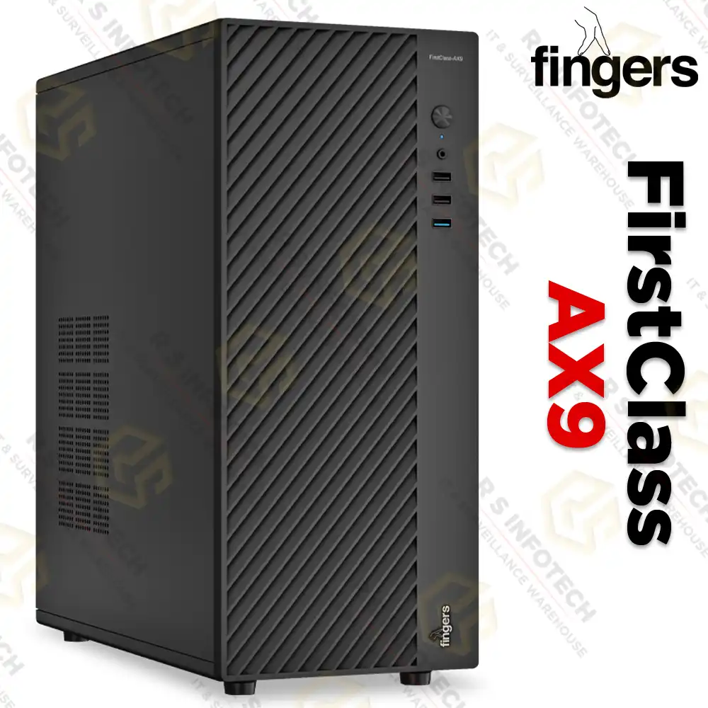 FINGERS FIRSTCLASS-AX9 FULL-ATX PC CABINET WITH SMPS