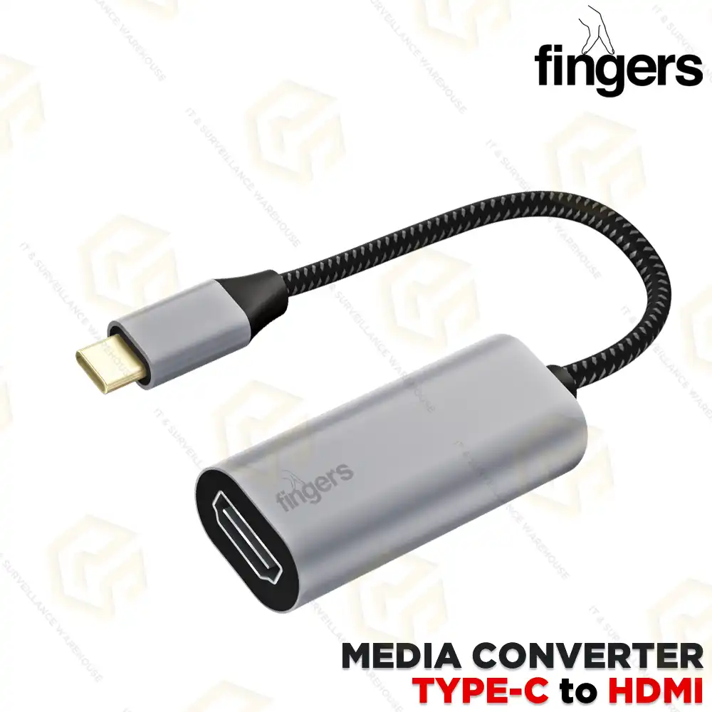 FINGERS TYPE-C TO HDMI CONVERTER WITH 4K@30Hz RESOLUTION
