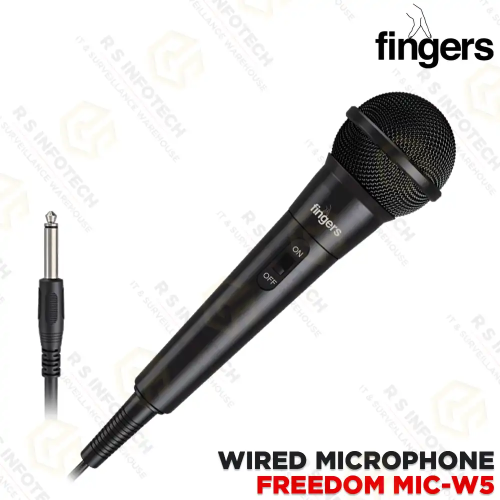 FINGERS WIRED FREEDOM MIC-W5 I 6.6MM JACK